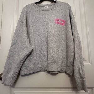 PINK Victoria's Secret Gray Sweater